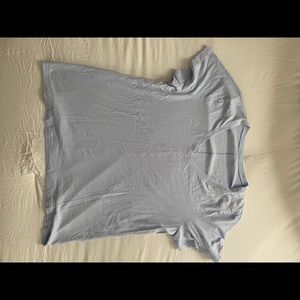 Light blue Large Aerie T-shirt